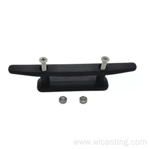 Black Nylon Closed Base Marine Boat Cleat